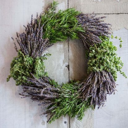Herbs & Lavender Wreath