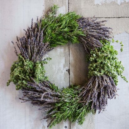 Herbs & Lavender Wreath