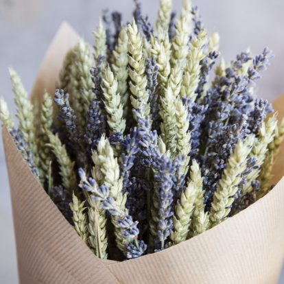 Bouquet of Lavender & Wheat