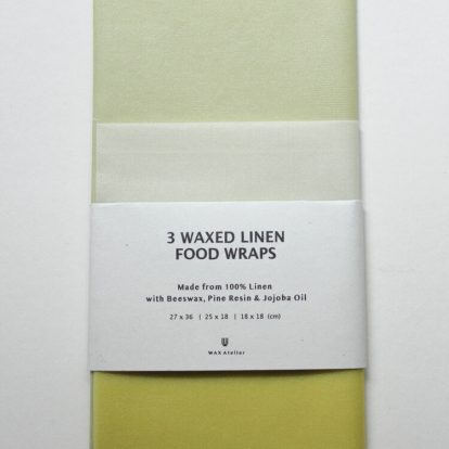 Waxed Linen Food Wraps Ivy